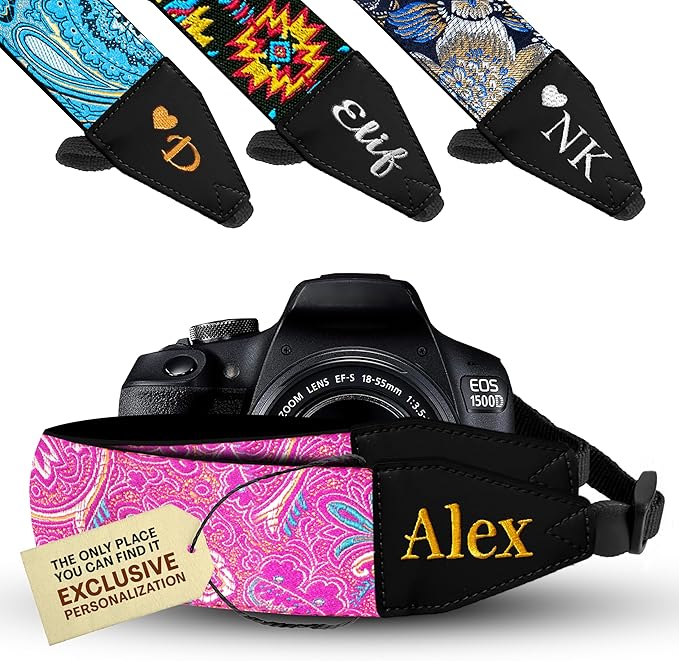 Art Tribute Custom Camera Strap Indian Sunset by ArtTribute