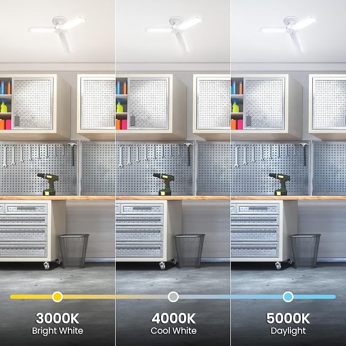 Feit Electric LED Garage Light, E26 Base, 000-Hour Lifetime - Image 4