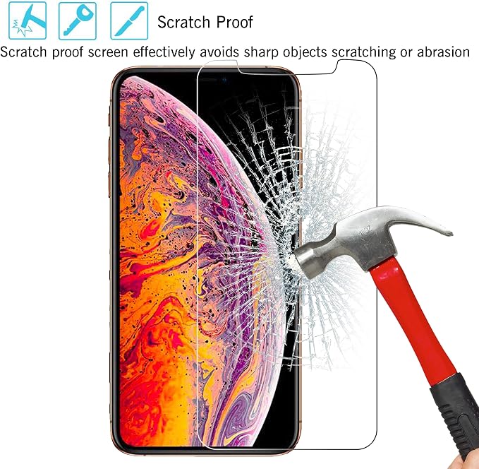 Ailun Screen Protector for iPhone 11 Pro Max/iPhone Xs Max 3 Pack 6.5 Inch - Image 5