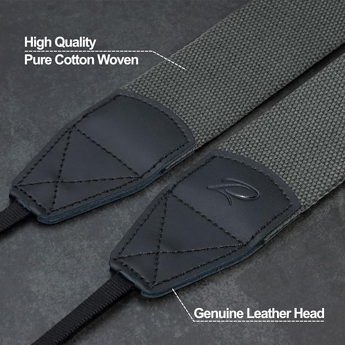Padwa Lifestyle Grey Camera Strap - Image 2