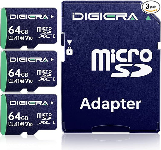 DIGIERA 64GB CT100 microSDXC UHS-I Memory Card by DIGIERA
