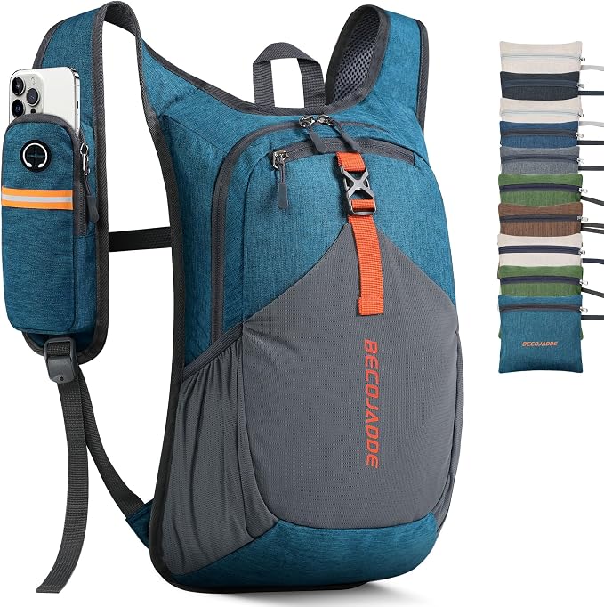 BECOJADDE 15L Small Hiking Backpack by BECOJADDE