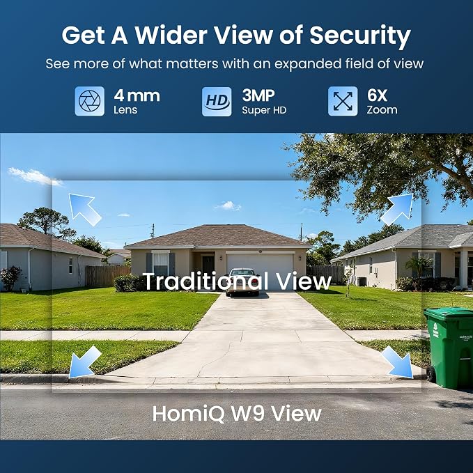 Window Security Camera 3MP 2K, Indoor WiFi Cameras 2.4GHz/5GHz - Image 6