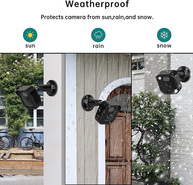 Blink Wall Mount for Blink Outdoor & Indoor 3 Camera, 360° Adjustable Mount & - Image 4