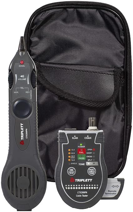 Triplett CTX200PA Network Cable RJ45/Coax Tester - Image 5