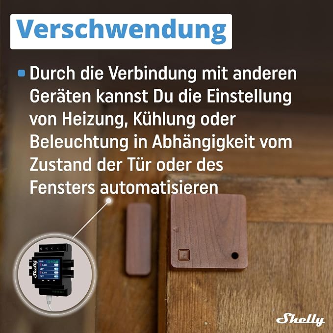 Shelly Blu Door/Window Brown | Bluetooth Operated Sensor | Home Automation | - Image 6