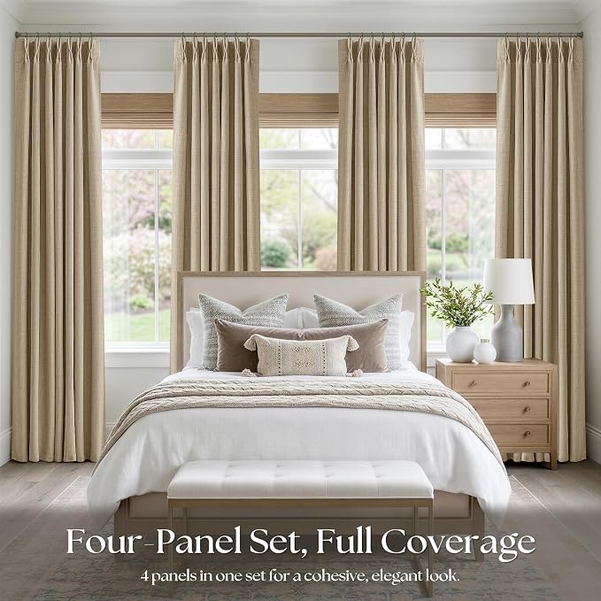Burlywood Birch 100 Inch Long Curtains - Image 6