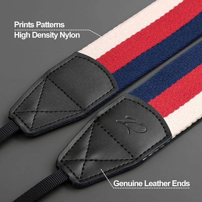 Padwa Lifestyle Stripes Camera Strap - Image 2