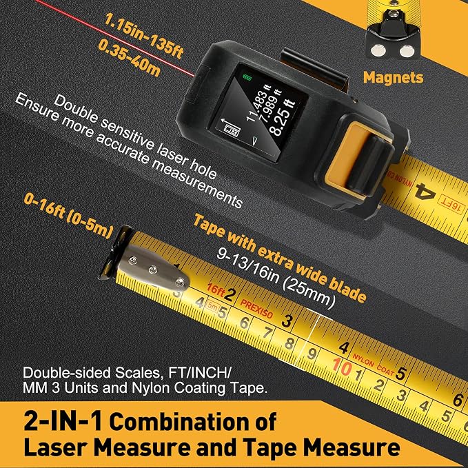 PREXISO 215Ft Laser Measure - Image 8