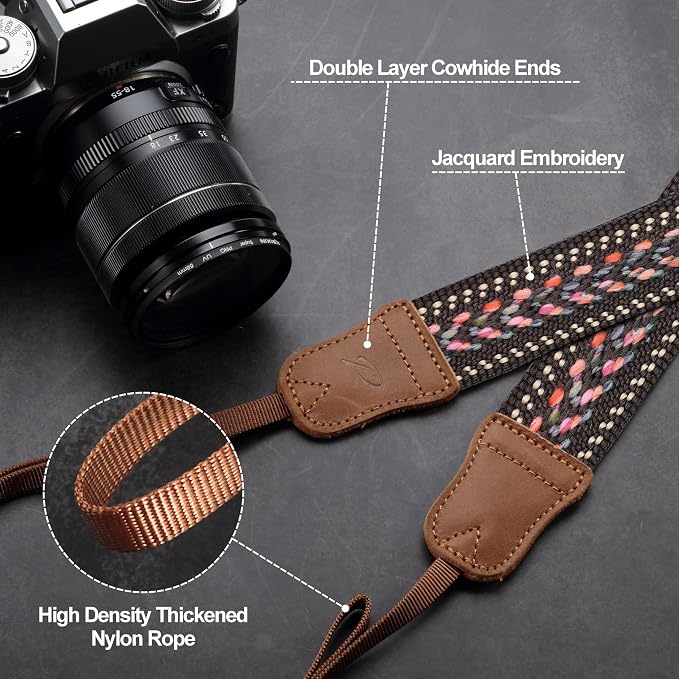 Padwa Lifestyle Speed Gray Camera Strap - Image 4