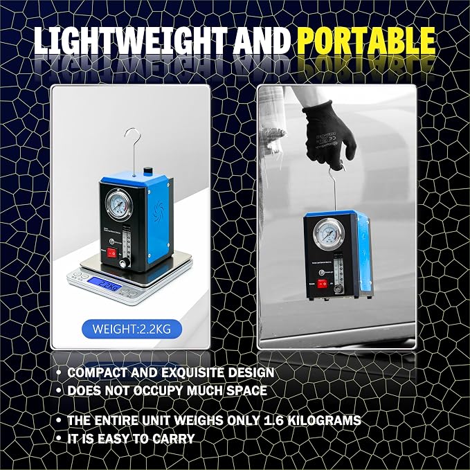 Automotive Smoke Machine, Professional Adjustable Leak Detector - Image 6