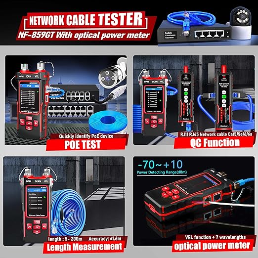 NF-859GT Network Cable Tester - Image 3