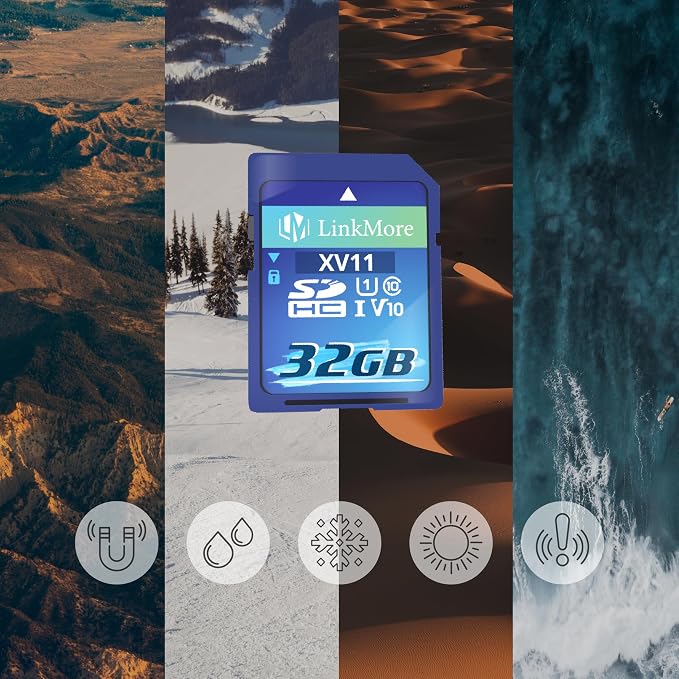 LinkMore 32GB Full-Size SD Card, SDHC Compatible - Image 6