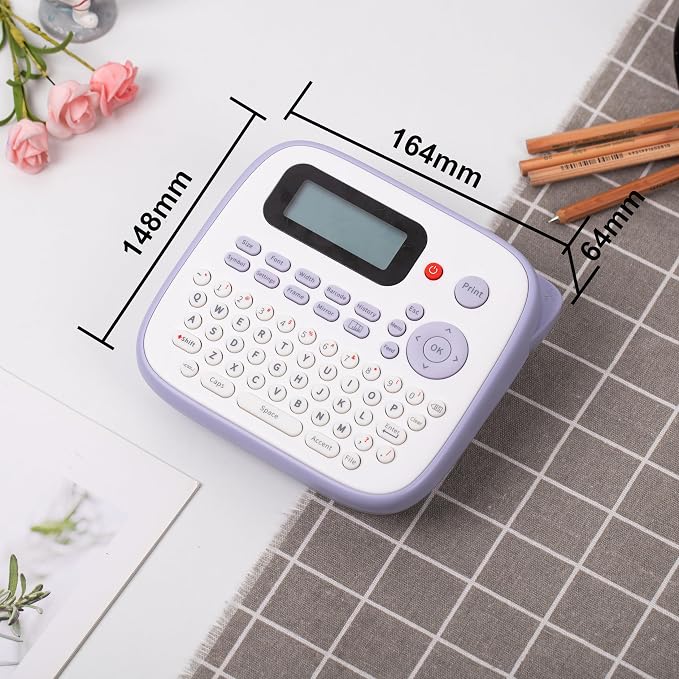 Vixic Label Maker Machine with Tapes, D210S Portable Label Maker, Label Maker - Image 9