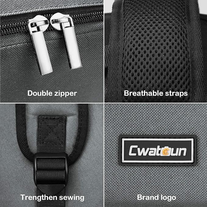 Cwatcun Camera Backpack Professional Camera Bag - Image 9