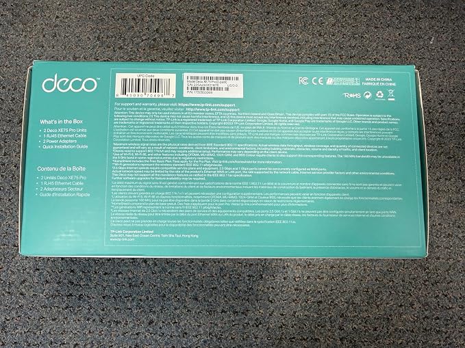 TP-Link Deco XE75 Pro AXE5400 Tri-Band WiFi 6E Mesh System - Image 16