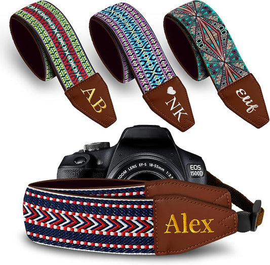 Art Tribute Custom Camera Strap Arrow Weave by ArtTribute