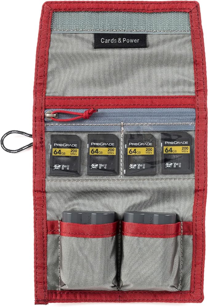Think Tank Memory Card and Battery Wallet, Holds 2 CF or 4 SD Memory Cards - Image 4