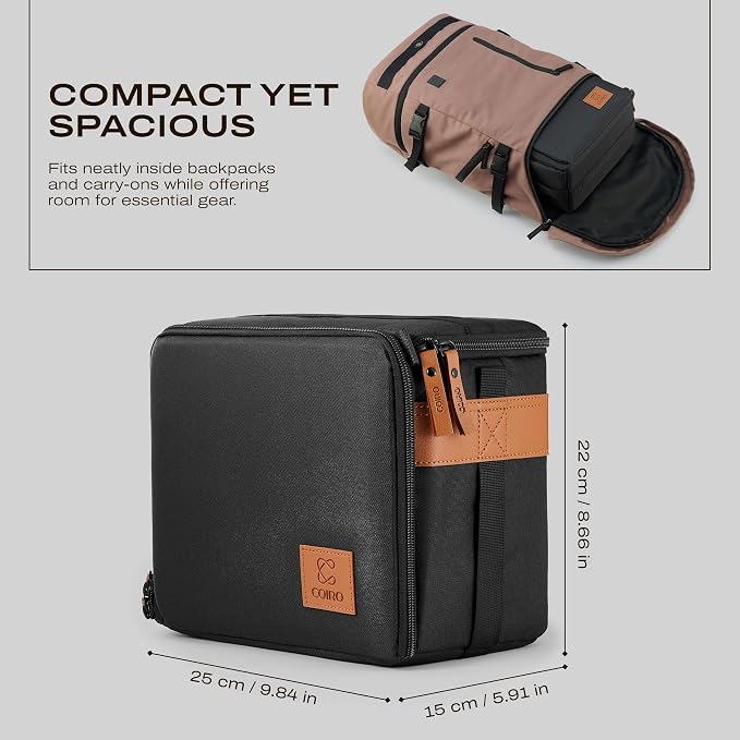 C Coiro Camera Bag for Digital DSLR SLR, Protection, Waterproof Mirrorless - Image 4