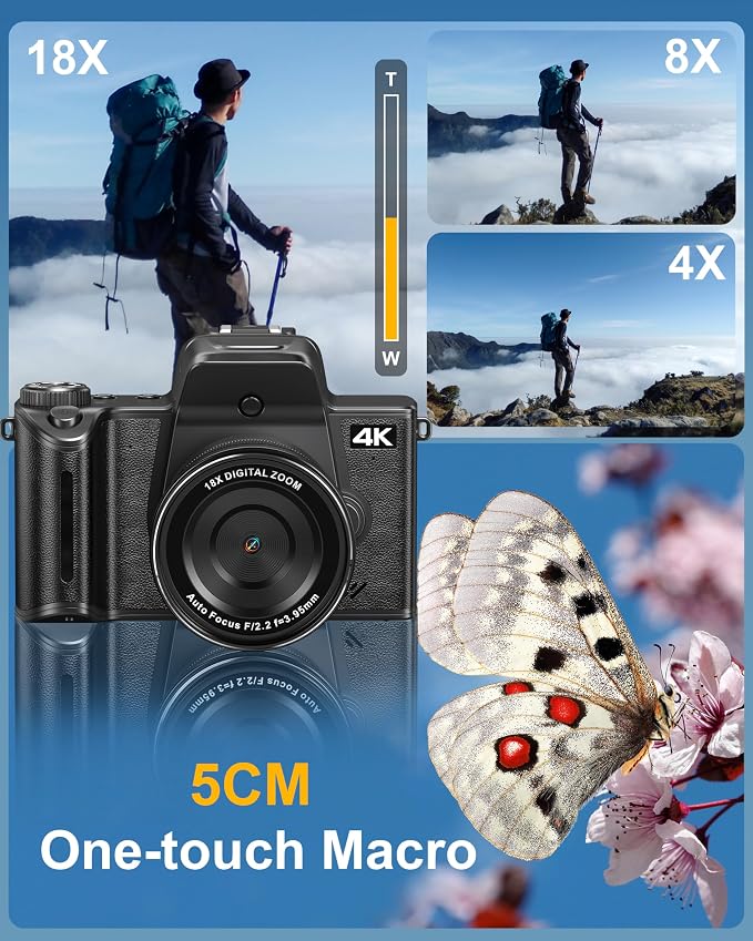 True 4K Digital Camera for Photography - Image 4