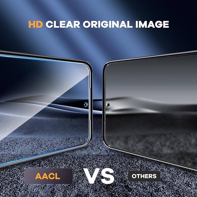 AACL 3-Pack for Samsung Galaxy S26 Ultra Screen Protector Tempered Glass - Image 9