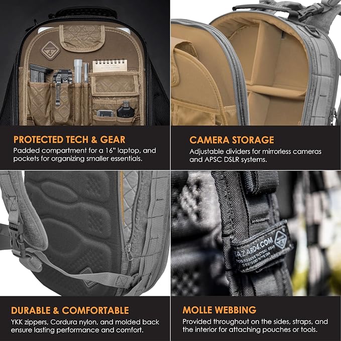 Hazard 4 Pillbox Impact-Resistant Hardshell Camera & Drone Backpack - Image 5