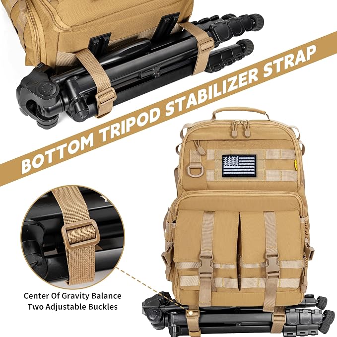 TORIBIO Camera Backpack for DSLR/SLR/Mirrorless Photography Camera, - Image 5