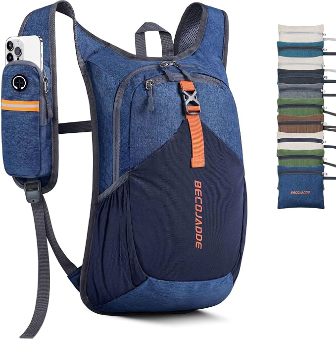 BECOJADDE 15L Small Hiking Backpack by BECOJADDE