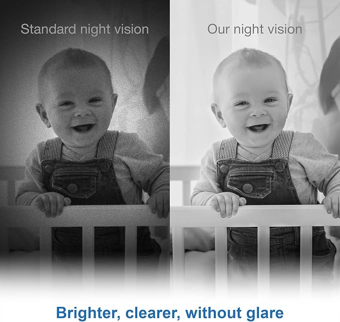 VTech Baby Monitor, No WiFi– 5" Color Screen, 12-Hour Battery, Night Vision - Image 7