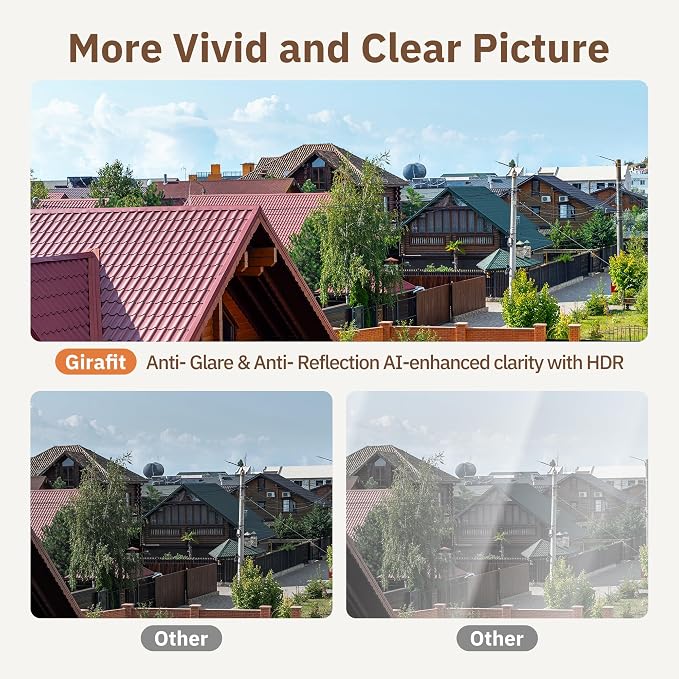 Girafit 2K Window Camera, 2.4GHz & 5GHz WiFi Indoor Cameras - Image 5