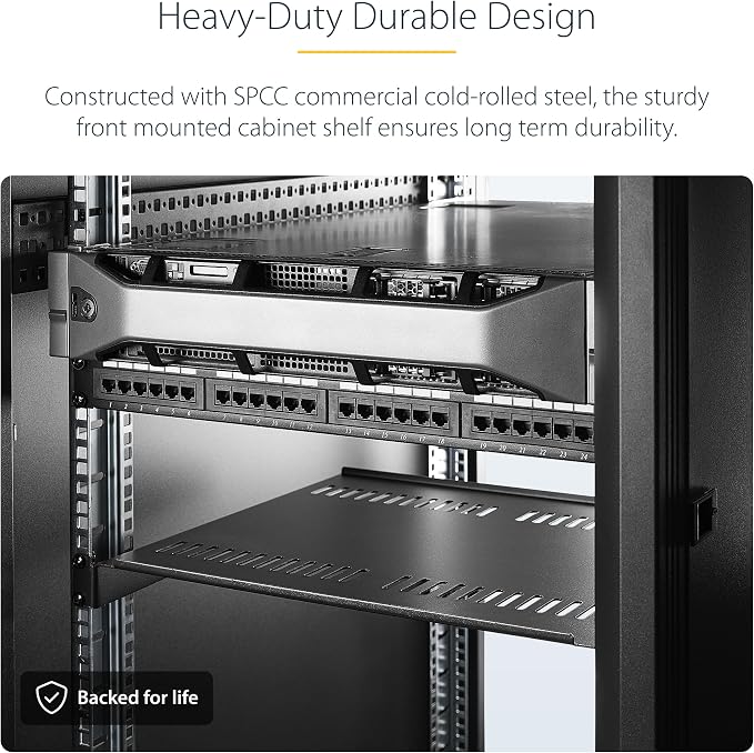 StarTech.com 1U Server Rack Shelf - Image 4