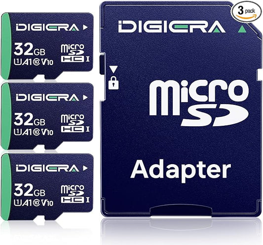DIGIERA 32GB CT100 microSDHC UHS-I Memory Card by DIGIERA