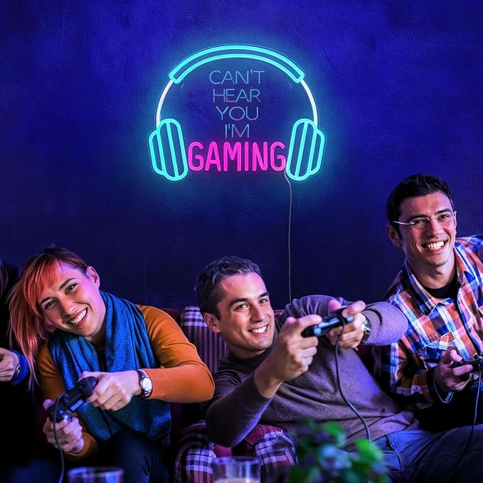 Kavaas Gamer Neon Sign, Neon Headphone Signs - Image 6