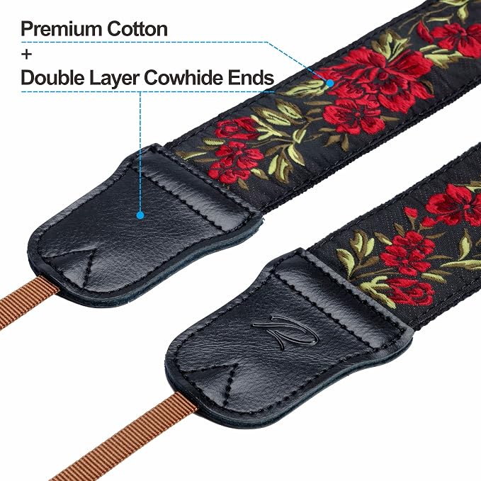 Padwa Lifestyle Rose Flower Camera Strap - Image 2