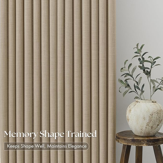 Pinch Pleated 120 Inch Extra Long Curtains - Image 4