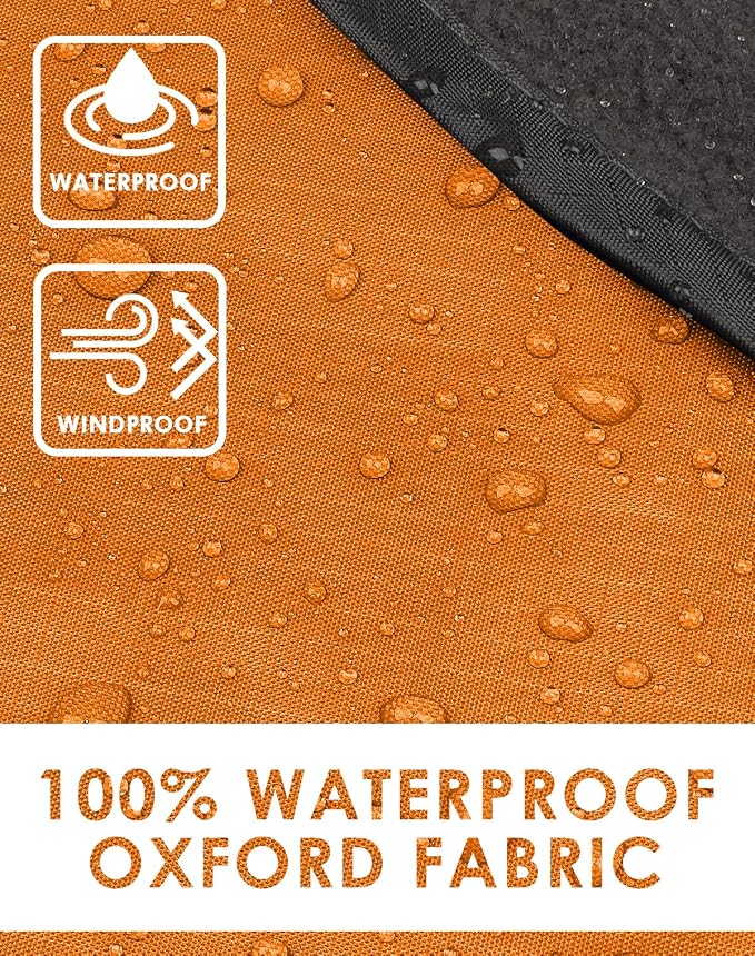 DUKUSEEK Hooded Outdoor Blanket, Extra Large Waterproof Camping Blanket - Image 5