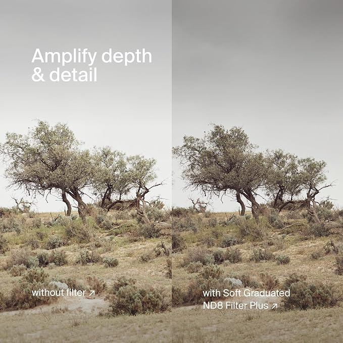Urth 67mm Soft Graduated ND8 Lens Filter — 3-Stop, HD Optical Glass 20-Layer - Image 5