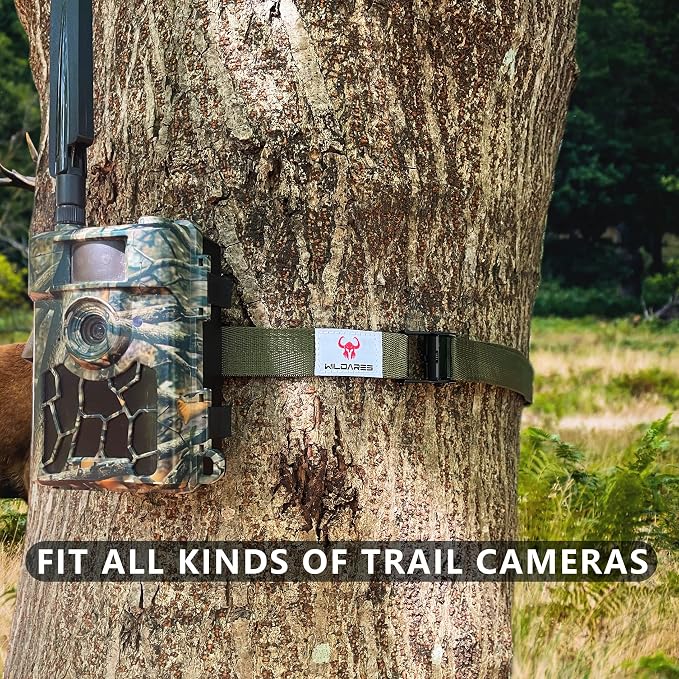 1" x 6.6' Trail Cam Strap, Game Camera Straps, Trail Camera mounting Straps - Image 4