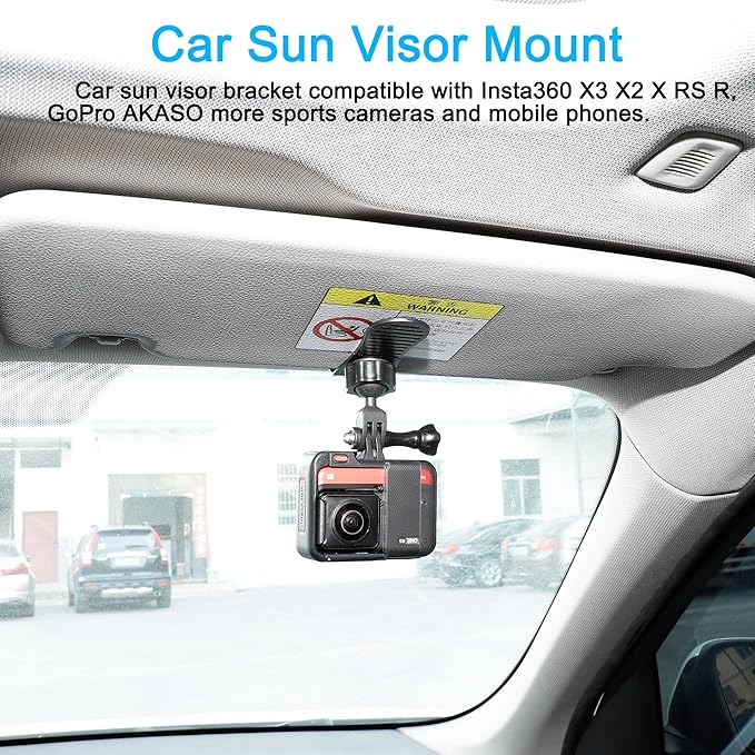 PellKing Car Sun Visor Mount VLOG/Video Holder - Image 2