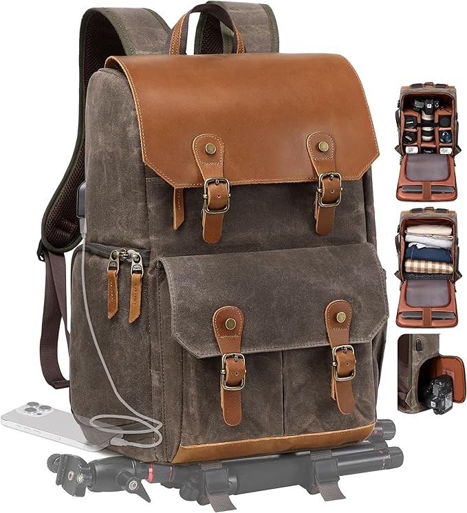 Padwa Lifestyle Coffee Camera Backpack by PadwaLifestyleCameraStrap