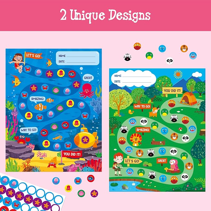 40 Pack Incentive Chart, 2 Adorable Designs - Image 4