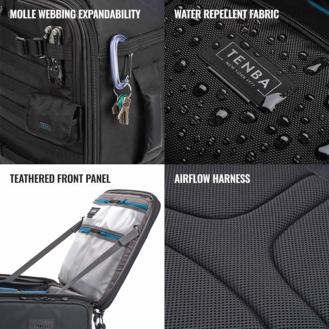 Tenba Axis v2 28L Rolling Camera Backpack - Image 8