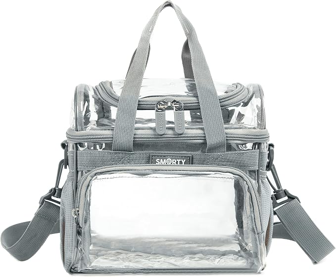 J.CARP Clear Bag Heavy Duty Backpack Durable Transparent See Through Bag - Image 2
