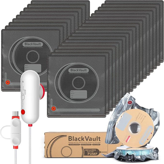 Vacbird 30pcs Filament Storage Bags Light-Proof Vacuum Storage Kit by Vacbird