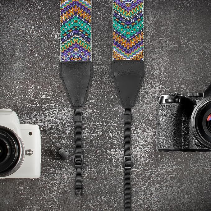 Camera Strap, Jacquard Weave 2" Shoulder Neck Straps - Image 6