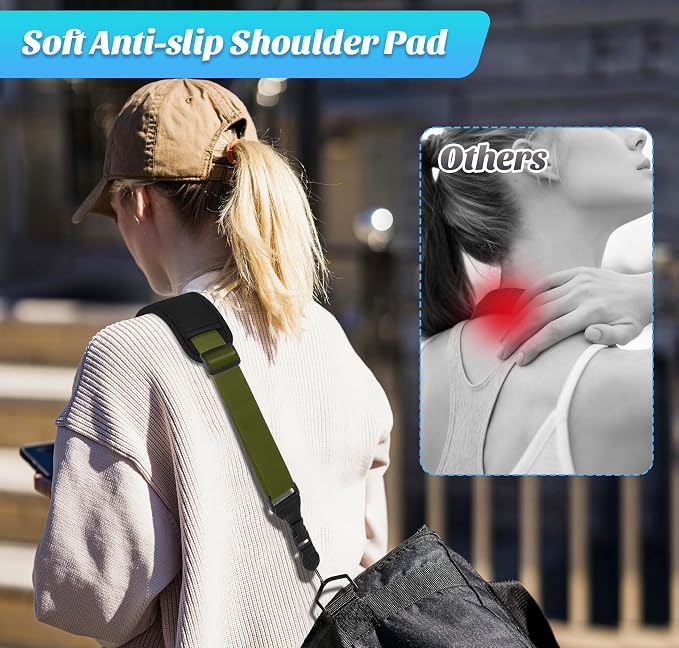 Padded iPad Binocular Camera Shoulder Strap, Nylon Neck Lanyard Strap - Image 7