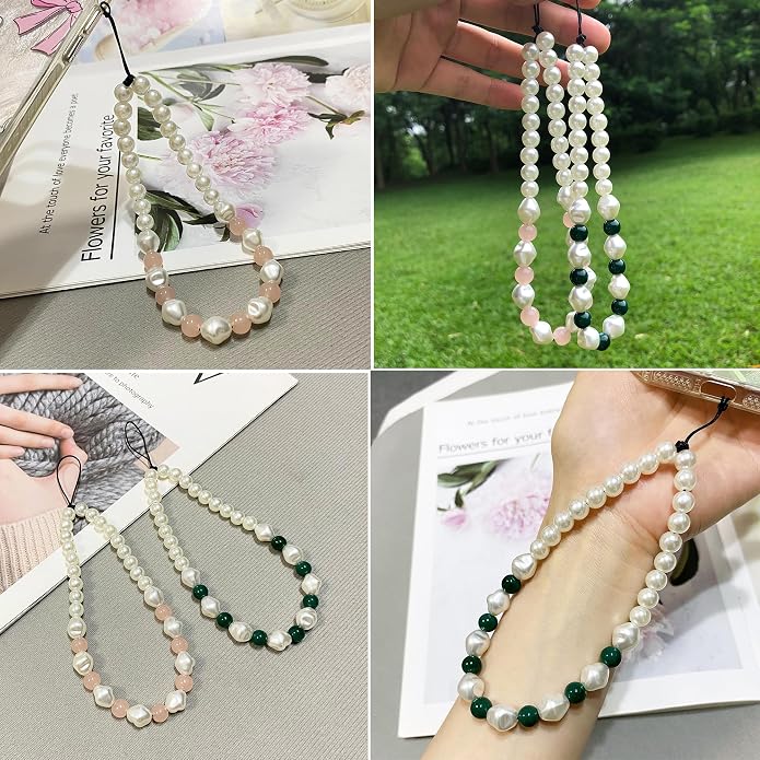 Phone Charm Strap Cute Phone Lanyard Wrist Strap Bracelet Accessories - Image 3