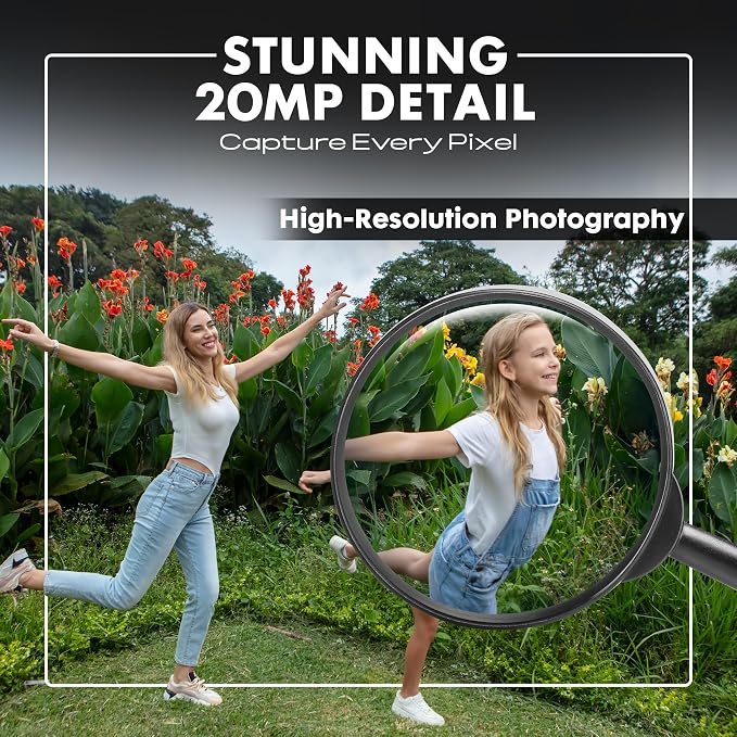 Minolta MN40Z 20MP Digital Camera – 40x Optical Zoom, 1080p FHD Video, 3.0" LCD - Image 3