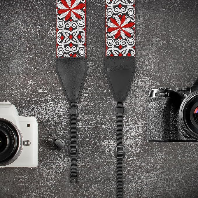 Camera Strap, Jacquard Weave 2" Shoulder Neck Straps - Image 6