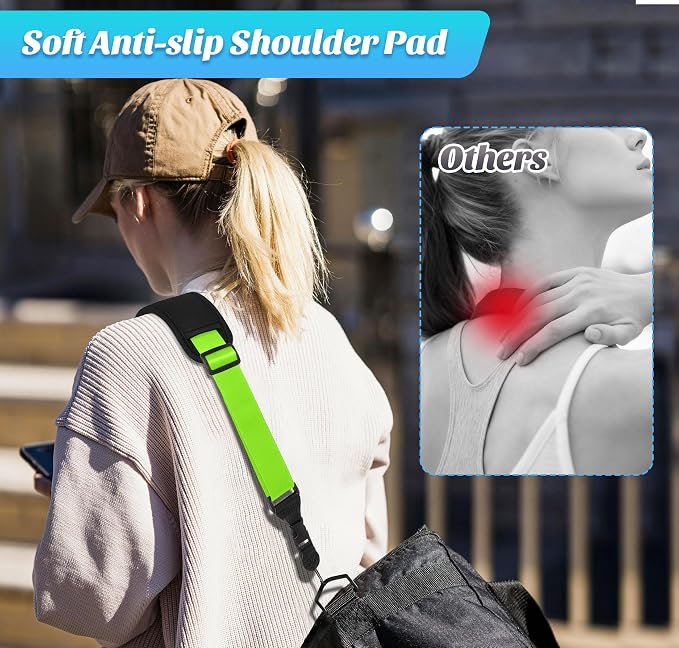 Padded iPad Binocular Camera Shoulder Strap, Nylon Neck Lanyard Strap - Image 7
